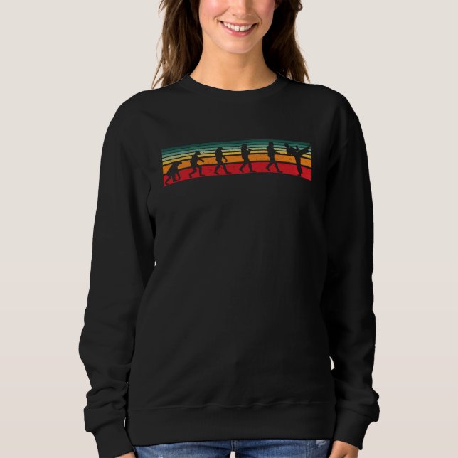 Sweatshirt Évolution du karaté (Devant)