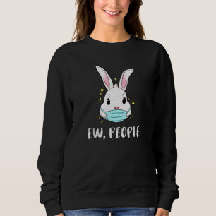 Sweatshirt Ew Personnes Rabbit Masque Visage Fille Femmes Lap