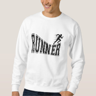 Sweatshirt Exécuter des citations inspirées motivationnelles 