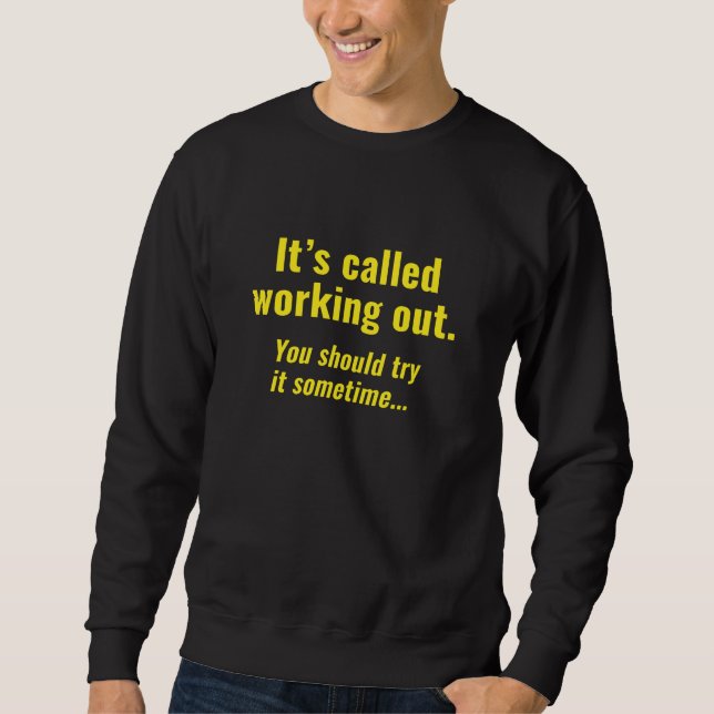 Sweatshirt Exécution (Devant)