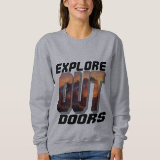 SWEATSHIRT EXPLORER LES PORTES EXTÉRIEURES