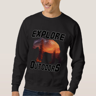 SWEATSHIRT EXPLORER LES PORTES EXTÉRIEURES