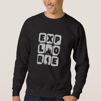 Sweatshirt explorez à votre style