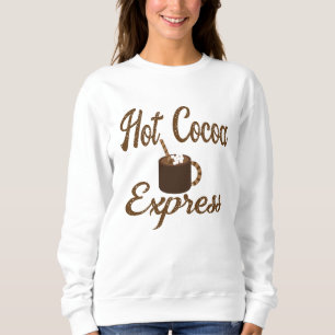 Sweatshirt Express de cacao chaud, Chocolat chaud, Automne, H
