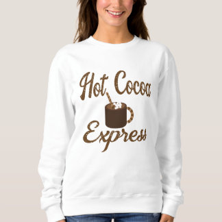 Sweatshirt Express de cacao chaud, Chocolat chaud, Automne, H