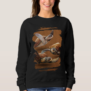 Sweatshirt Extinction d'animaux de tortues marines Sauvez les