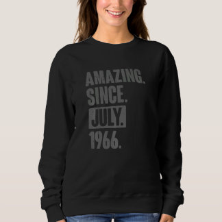 Sweatshirt Extraordinaire depuis juillet 1966 56 ans 56e anni