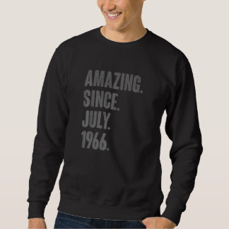 Sweatshirt Extraordinaire depuis juillet 1966 56 ans 56e anni