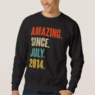 Sweatshirt Extraordinaire depuis juillet 2014 8 année Vieux c