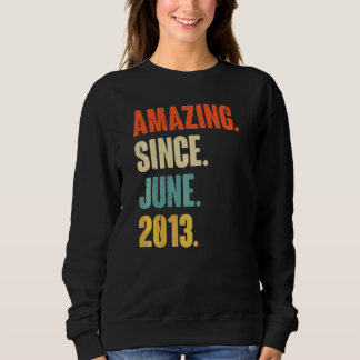 Sweatshirt Extraordinaire depuis juin 2013 9 ans 9e anniversa