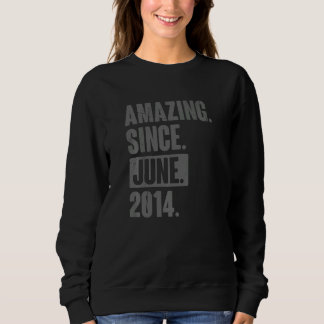 Sweatshirt Extraordinaire depuis juin 2014 8 ans 8e anniversa