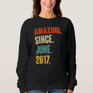 Sweatshirt Extraordinaire depuis juin 2017 5 ans 5e anniversa