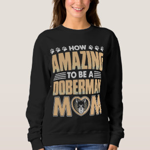 Sweatshirt Extraordinaire maman Doberman