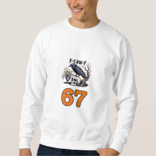 Sweatshirt F-Caw-F Poulet Halloween Classique