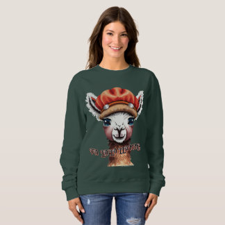 SWEATSHIRT FA LA LA LLAMA LA !