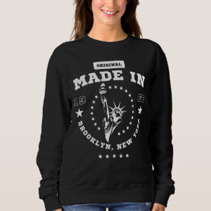 Sweatshirt Fabriqué en 1967 à Brooklyn, New York, année de na