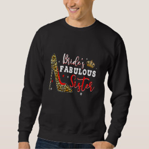 Sweatshirt Fabuleuse soeur de mariée Bonne épouse Mariage Mot