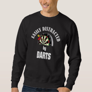 Sweatshirt Facile À Distraire Par Les fléchettes