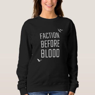 Sweatshirt Faction Avant Sang, Louveur De Livre Dystopique