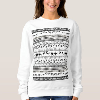 Sweatshirt Fair Isle Fierceness insecte insecte animal insect