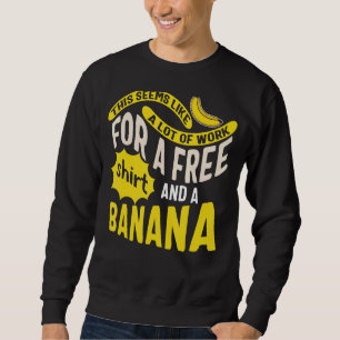 Sweatshirt Faire De La Course Beaucoup De Travail Gratuite Et
