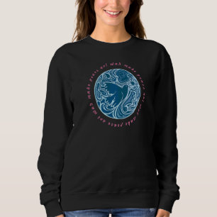 Sweatshirt Faire de la paix pas la guerre une formidable illu