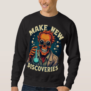 Sweatshirt Faire de nouvelles découvertes - Mad Scientist Sku