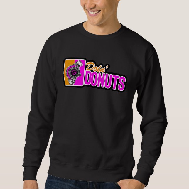 Sweatshirt Faire des Donuts Drift de voiture pour les amateur (Devant)