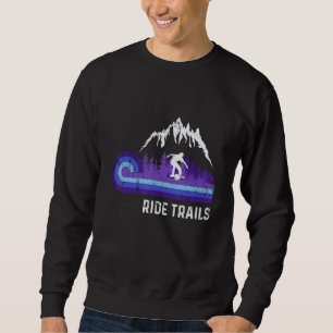 Sweatshirt Faire du vélo tout terrain Onewheel Retro Vintage 