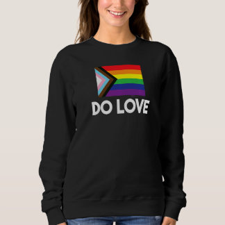 Sweatshirt Faire l'amour Gay pride de l'indicateur