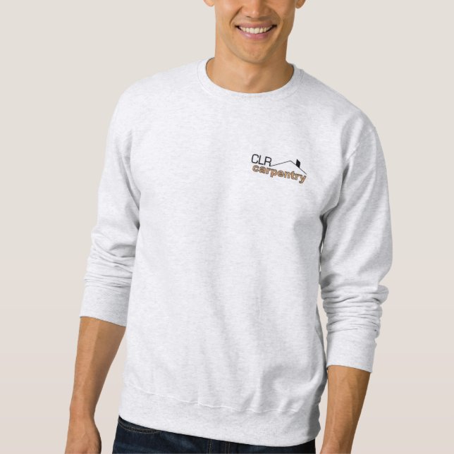 Sweatshirt fait sur commande de logo (Devant)