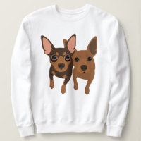 Sweatshirt fait sur commande de Pin de minute