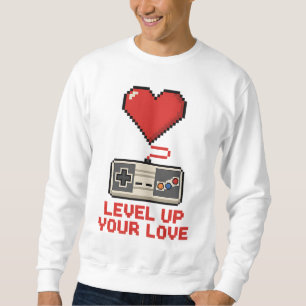 Sweatshirt Faites passer votre amour au niveau supérieur, con