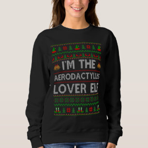Sweatshirt Famille Correspondant Vilain Aérodactyle Elf Chris