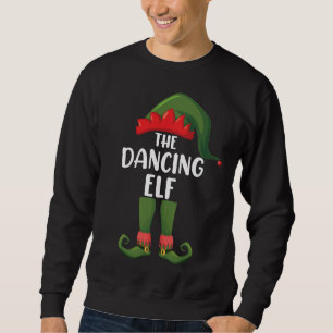 Sweatshirt Famille de lutins dansants tenue assortie pour la 