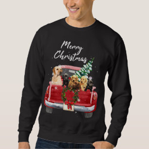 Sweatshirt Famille de récupération Labrador Camion Pajama de