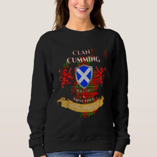 Sweatshirt Famille écossaise Cumming Clan Moyen Âge Méfait