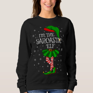 Sweatshirt Famille Je suis Le Felon Sarcastique Noël
