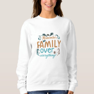 Sweatshirt Famille sur tout