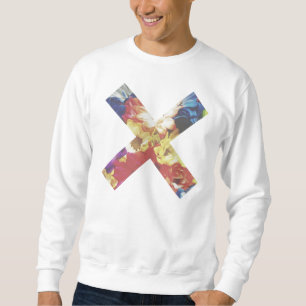 Sweatshirt fané de Foral X par Megaflora