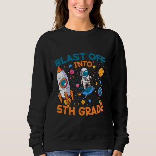 Sweatshirt Fantastique Coup De Feu Dans L'Espace Astronaut De