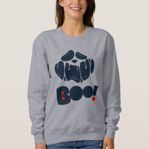 Sweatshirt fantôme d'Halloween visage drôle effray