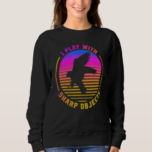 Sweatshirt Fauconnerie Chasse Je Joue Avec Des Objets Trancha