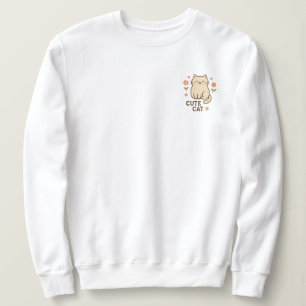 Sweatshirt Feline in Bloom