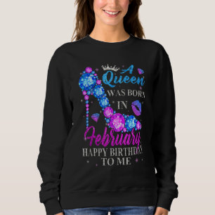 Sweatshirt Femme Anniversaire À Talon Élevé Mignonne Femme Un