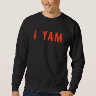 Sweatshirt Femme C'est ma pomme de terre sucrée J'ai mis à la
