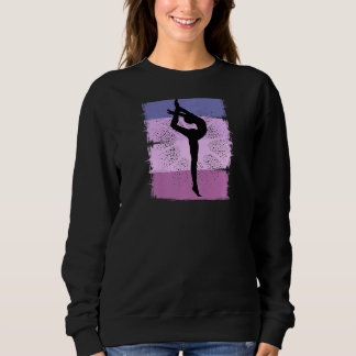 Sweatshirt Femme Gymnastique Rétro Filles Motivationnelle Bir