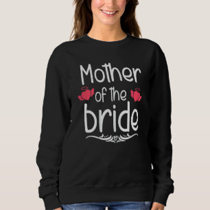 Sweatshirt Femme Mère De La Mariée Fête De Mariage Maman Mar
