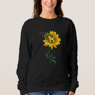 Sweatshirt Femme Mon Seul Soleil Tournesol Caniche Maman De C