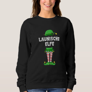 Sweatshirt Femme Mood Elf Partenaire Look Family Outfit Chris